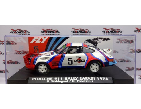 PORSCHE 911 RALLY SAFARI 1978 B.WALDEGARD / H.THORZELIUS MARTINI Nº5 REF.A2100 FLY