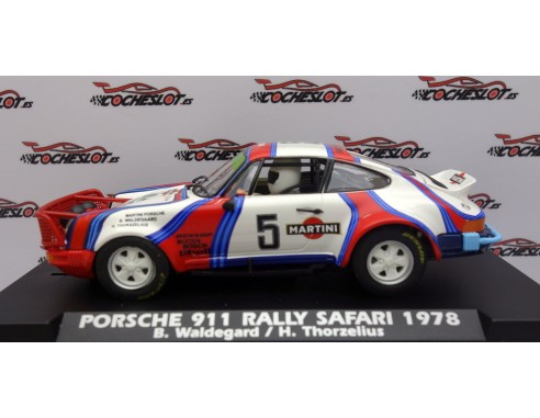 PORSCHE 911 RALLY SAFARI 1978 B.WALDEGARD / H.THORZELIUS MARTINI Nº5 REF.A2100 FLY