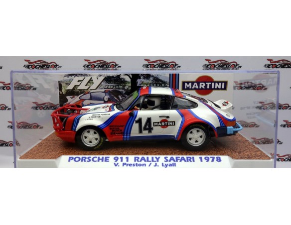 PORSCHE 911 RALLY SAFARI 1978 MARTINI Nº14  REF.E2110 FLY