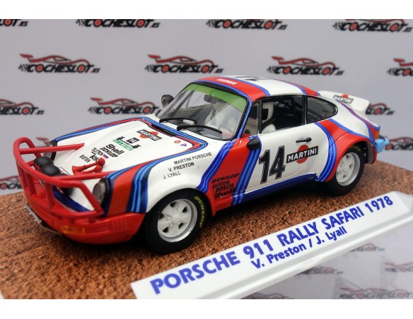 PORSCHE 911 RALLY SAFARI 1978 MARTINI Nº14  REF.E2110 FLY