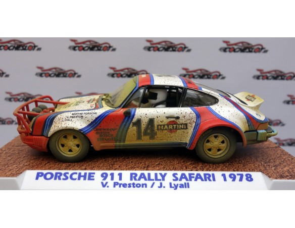 PORSCHE 911 RALLY SAFARI 1978 MARTINI Nº14 SUCIO REF.E2110AR FLY