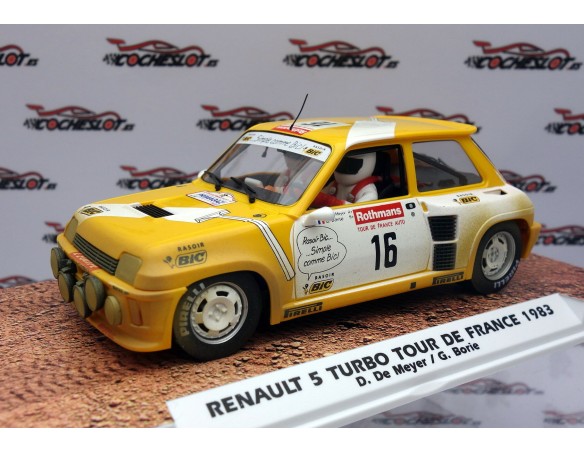 RENAULT 5 TURBO TOUR DE FRANCE 1983 FOROSLOT OTOÑO 2025 SUCIO REF.E2113AR FLY