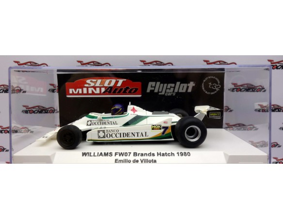WILLIAMS FW07 ED. ESPECIAL MINIAUTO ,EMILIO DE VILLOTA REF.F01302 FLY