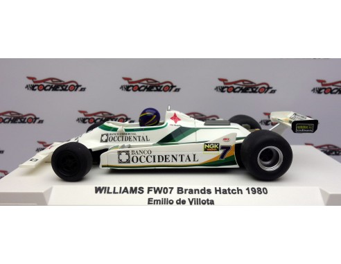 WILLIAMS FW07 ED. ESPECIAL MINIAUTO ,EMILIO DE VILLOTA REF.F01302 FLY