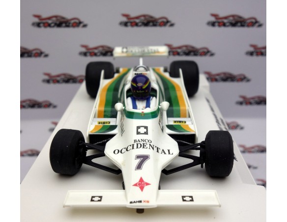 WILLIAMS FW07 ED. ESPECIAL MINIAUTO ,EMILIO DE VILLOTA REF.F01302 FLY