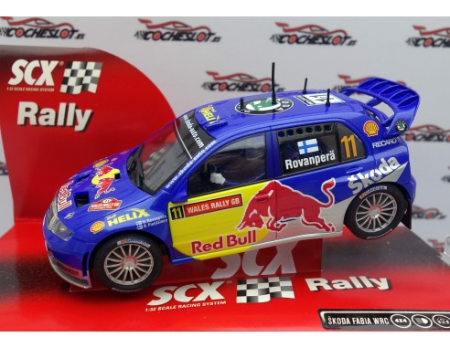 SKODA FABIA WRC RED BULL REF.63450 SCX