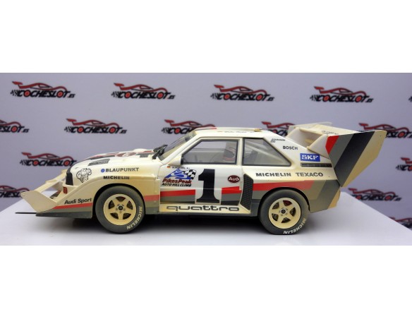 AUDI SPORT QUATTRO S1, RESINA SUCIO 1ST PIKES PEAK 1987  REF.HCP229 HOBBYCLASSIC