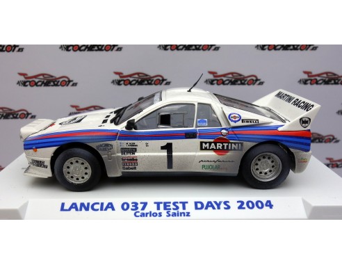 LANCIA 037 MARTINI TEST DAY CARLOS SAINZ SUCIO  REF.E2105AR DEF. FLY