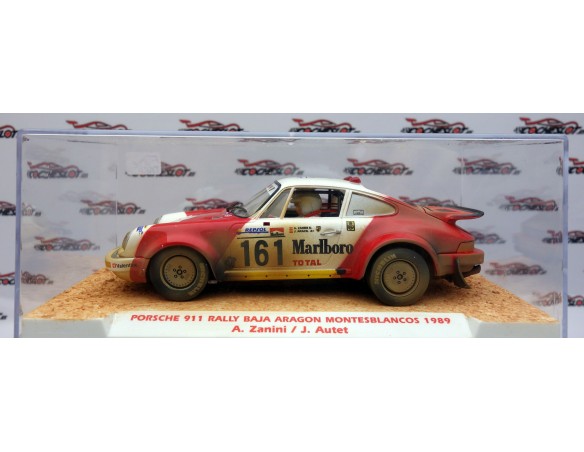 PORSCHE 911 MARLBORO BAJA ARAGON 1989 ZANINI SUCIO REF.E2077AR DEF. FLY