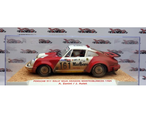 PORSCHE 911 MARLBORO BAJA ARAGON 1989 ZANINI SUCIO REF.E2077AR DEF. FLY