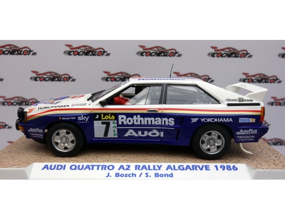 AUDI QUATTRO A2 ROTHMANS RALLY ALGARVE 1986 E2081 DEF.FLY
