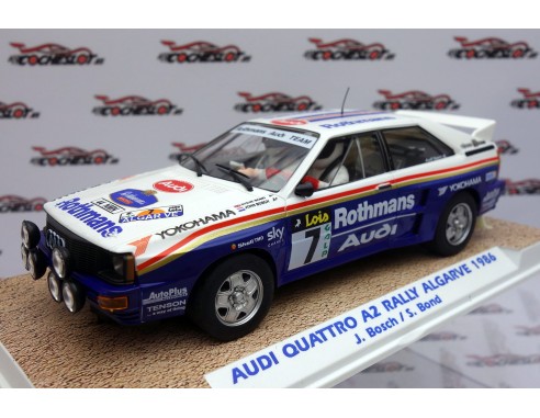 AUDI QUATTRO A2 ROTHMANS RALLY ALGARVE 1986 E2081 DEF.FLY