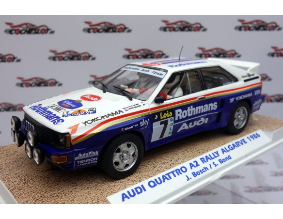 AUDI QUATTRO A2 ROTHMANS RALLY ALGARVE 1986 E2081 DEF.FLY