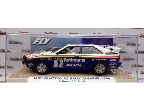 AUDI QUATTRO A2 ROTHMANS RALLY ALGARVE 1986 E2081 DEF.FLY