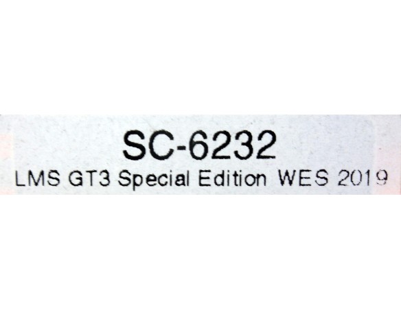 AUDI R8 LMS GT3 SPECIAL EDITION WES 2019 REF.SC6232 SCALEAUTO
