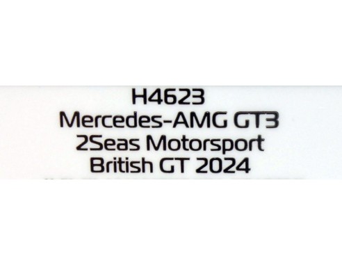 MERCEDES AMG GT3 2SEAS MOTORSPORT BRITISH GT 2024 REF.H4623 SUPERSLOT