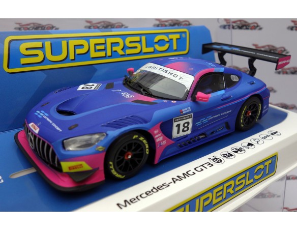 MERCEDES AMG GT3 2SEAS MOTORSPORT BRITISH GT 2024 REF.H4623 SUPERSLOT