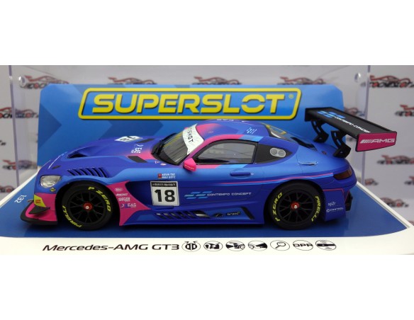 MERCEDES AMG GT3 2SEAS MOTORSPORT BRITISH GT 2024 REF.H4623 SUPERSLOT