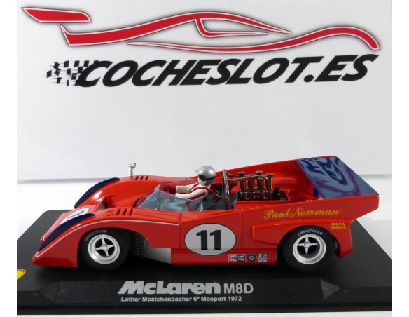 MCLAREN M8D ROJO PAUL NEWMAN MG VANQUISH