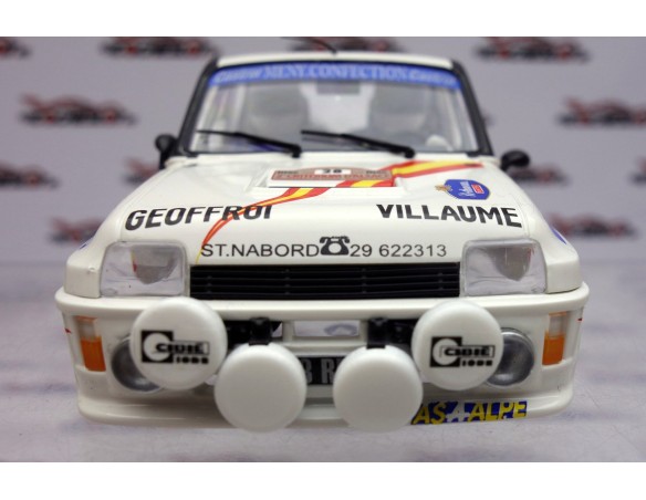 4 TAPA FAROS PARA RENAULT 5 DE FLY CON CALCAS CIBIE