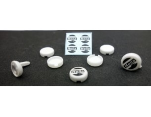 4 TAPA FAROS PARA RENAULT 5 DE FLY CON CALCAS HELLA 2