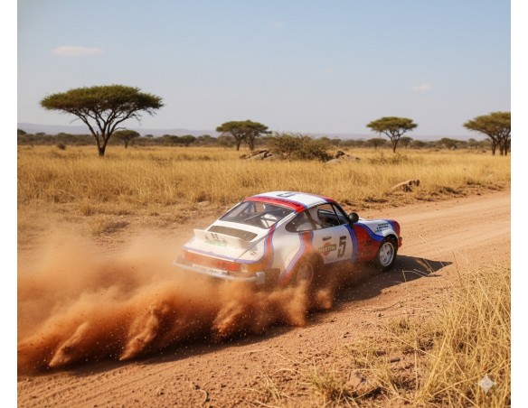 PORSCHE 911 RALLY SAFARI 1978 B.WALDEGARD / H.THORZELIUS MARTINI Nº5  SUCIO REF.A2100AR FLY