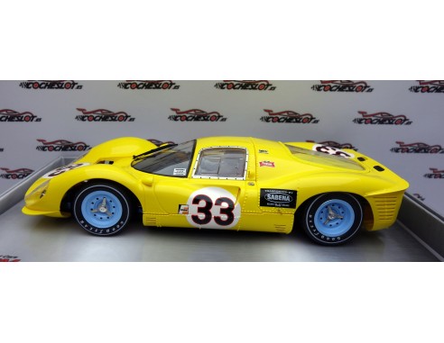 FERRARI 412P Nº33 ECURIE FRANCORCHAMP DAYTONA 24 HOURS 1967 1/24 REF.203  BRM