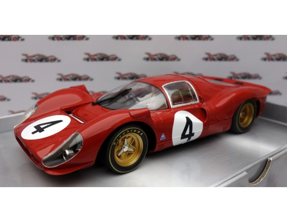 FERRARI 330 P4 Nº4 MONZA 1000 KILOMETROS 1967 1/24 REF.204 BRM