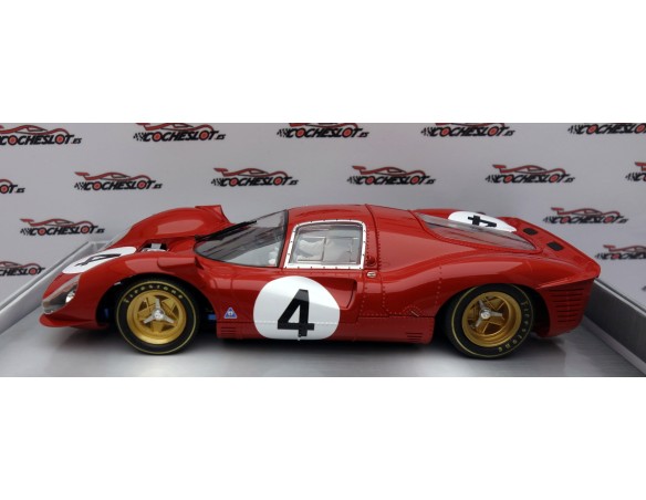 FERRARI 330 P4 Nº4 MONZA 1000 KILOMETROS 1967 1/24 REF.204 BRM