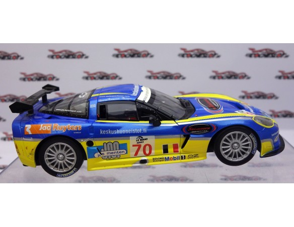 CORVETTE C6R  AZUL Y AMARILLO REF.27181 CARRERA