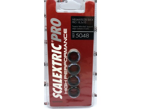 NEUMATICOS SLICK PRO 18,5X10 REF.5048 SCALEXTRIC PRO