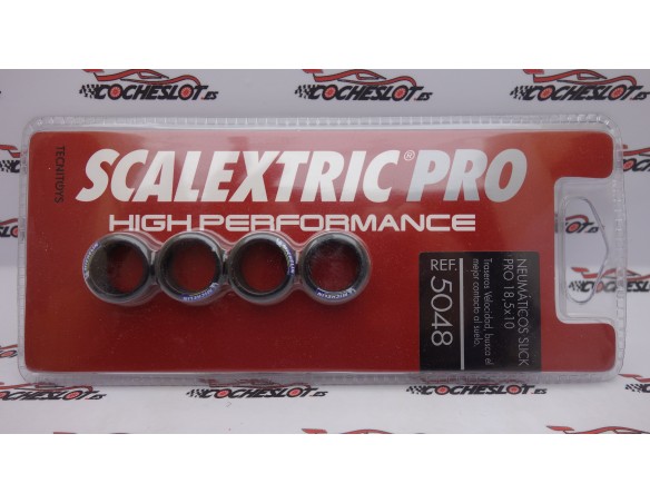 NEUMATICOS SLICK PRO 18,5X10 REF.5048 SCALEXTRIC PRO