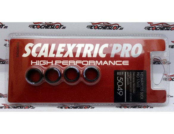 NEUMATICOS SLICK PRO 17X10 REF.5049 SCALEXTRIC PRO