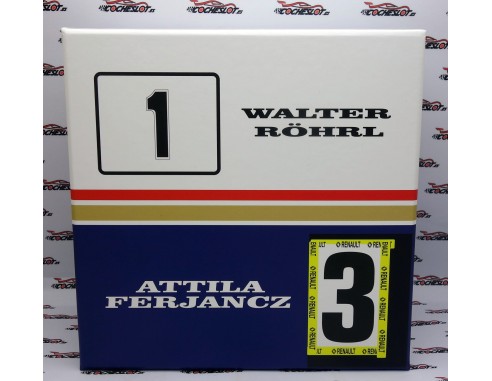 CAJA ROTHMANS PORSCHE 934 SUCIO Y RENAULT 5 TURBO FLY