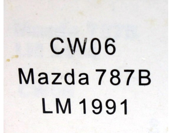 CAJA VACIA DE MAZDA 787B 1º LE MANS 1991 Nº55 REF.CW06 SLOT.IT