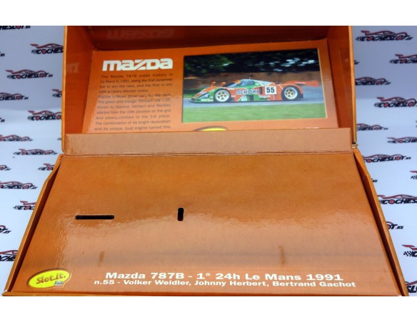 CAJA VACIA DE MAZDA 787B 1º LE MANS 1991 Nº55 REF.CW06 SLOT.IT