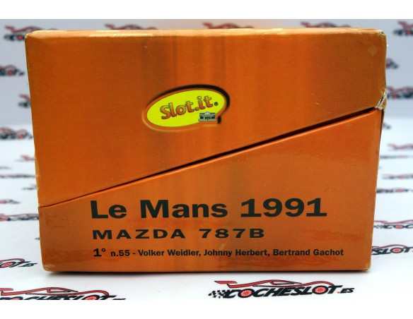 CAJA VACIA DE MAZDA 787B 1º LE MANS 1991 Nº55 REF.CW06 SLOT.IT