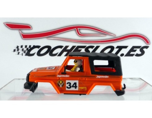 CARROCERIA CON CAPOTA MERCEDES 280 GE NARANJA JAGERMEISTER REF.2501 STS EXIN