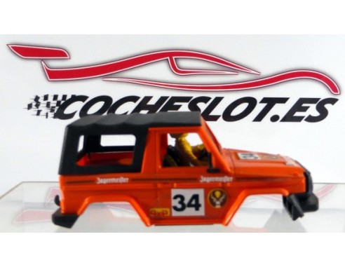 CARROCERIA CON CAPOTA MERCEDES 280 GE NARANJA JAGERMEISTER REF.2501 STS EXIN