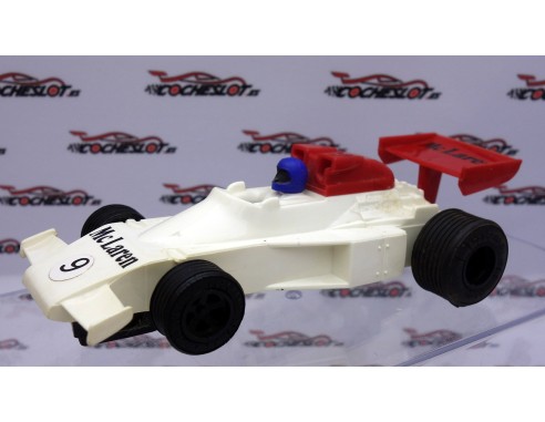 MC LAREN BLANCO Y ROJO HORNBY