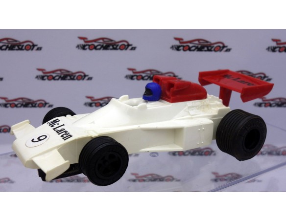 MC LAREN BLANCO Y ROJO HORNBY