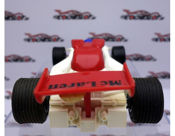 MC LAREN BLANCO Y ROJO HORNBY