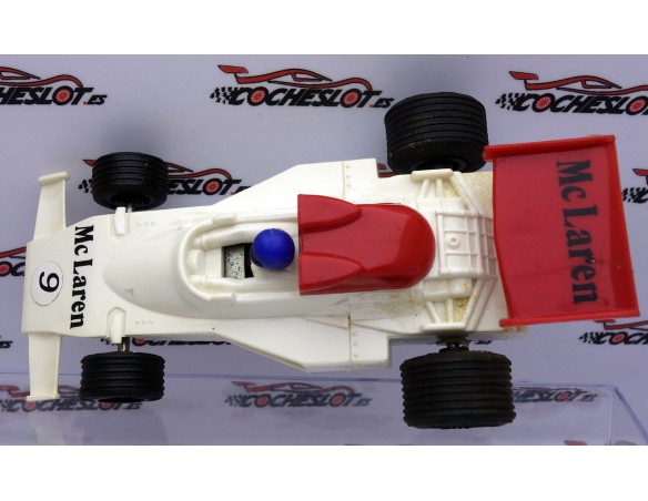 MC LAREN BLANCO Y ROJO HORNBY