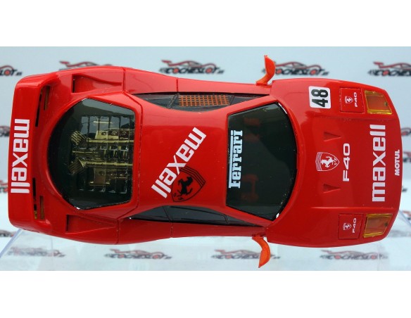 FERRARI F40  ROJO MAXELL SUPERSLOT