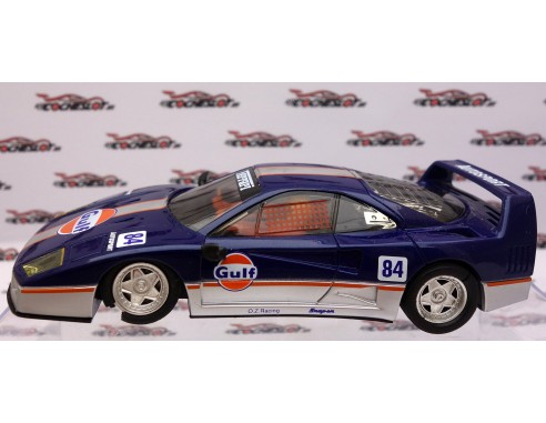 FERRARI F40 GULF AZUL SUPERSLOT