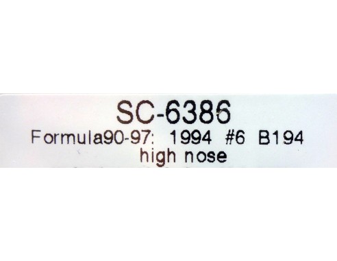 FORMULA 90-97 1994 Nº6 B194 REF.SC6386 SCALEAUTO