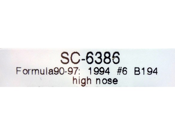 FORMULA 90-97 1994 Nº6 B194 REF.SC6386 SCALEAUTO