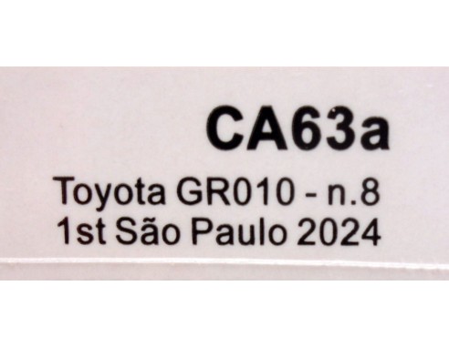 TOYOTA GR010 Nº8 1ST SAO PAULO 2024 REF.CA63a SLOT.IT