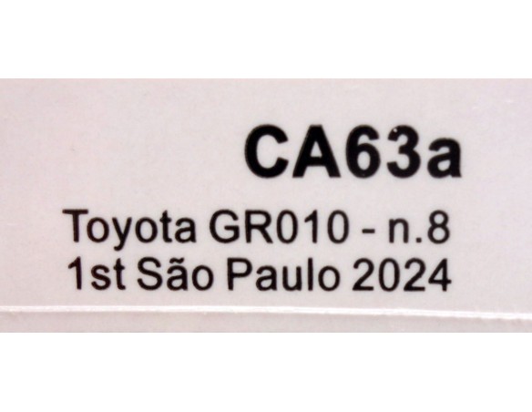 TOYOTA GR010 Nº8 1ST SAO PAULO 2024 REF.CA63a SLOT.IT