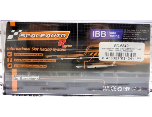 MCLAREN MP4/10 MARLBORO Nº7 REF .SC6342 SCALEAUTO